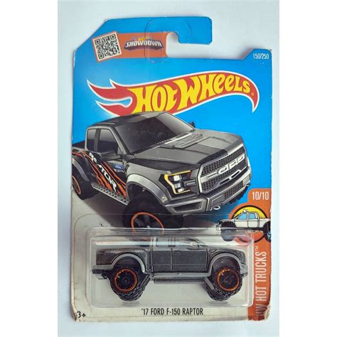 Hot Wheels 17 Ford F 150 Raptor Model Car Missing Tampo VHTF Shopee