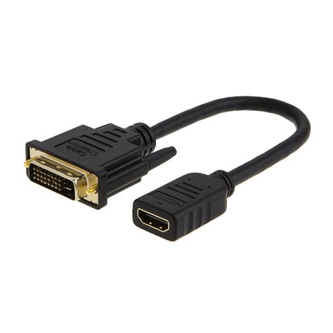 Adaptor HDMI Mama La DVI 24 1 Tata CableCreation Bi Directional DVI 24