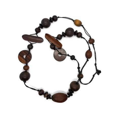 Wooden Necklace Etsy Uk