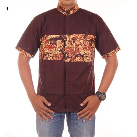 Jual Baju Koko Batik Alvin Motif 12 Di Lapak Jogja Batik Jogja Batik