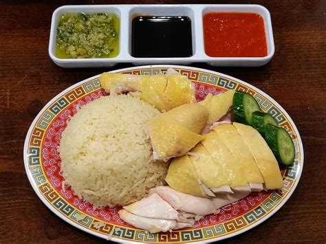 Hainan Chicken Rice At Prd Chinatown R Foodlosangeles