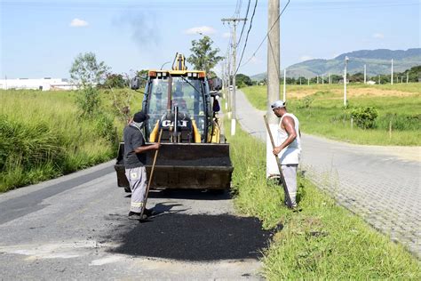 Operação Tapa Buraco chega no São Caetano em Resende A Voz da Cidade