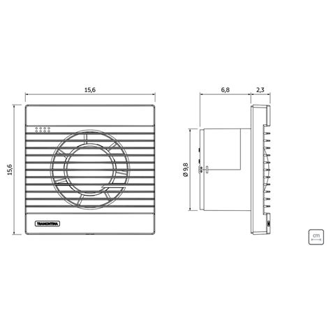 Exaustor Para Banheiro BA 100 127 V Tramontina Condec Premium