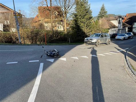 Ganterschwil Mofafahrer Bei Unfall Verletzt Sg Ch