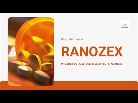 #RANOZEX | Uses, Side effects, how it work and notice | RANOLAZINE ...