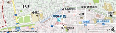 東京都中野区弥生町2丁目25 12の地図 住所一覧検索｜地図マピオン