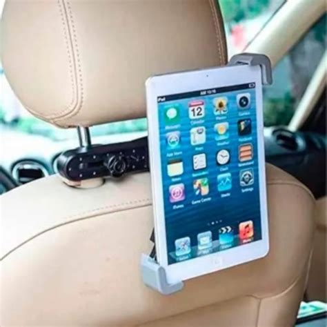 Suporte Veicular Universal Tablet Ipad Gps Encosto Banco 2p Shopee Brasil