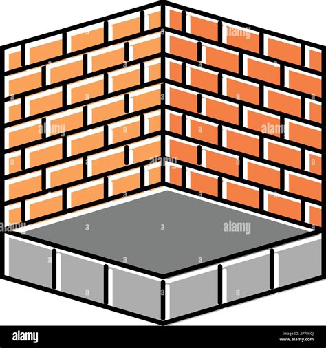 Floor Building House Color Icon Vector Illustration Stock Vector Image