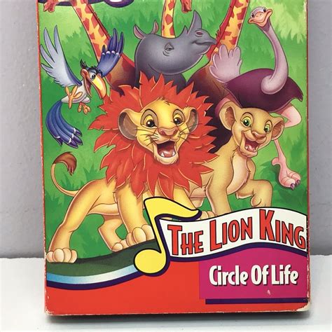 Mavin Disney Sing Along Songs Lion King Circle Of Life Vhs Video Tape Buy 2 Get 1 Free