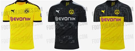 So Sehen Die Neuen Bvb Trikots Für Die Saison 20192020 Aus