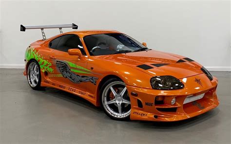 The Paul Walker Driven Fast And Furious Toyota Supra Sells For 550 000 Supra