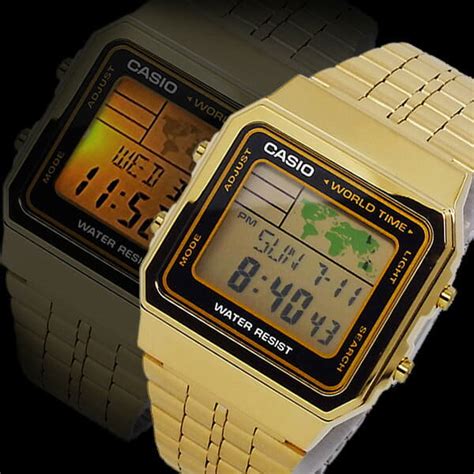 [new]casio A500wga 1 World Time Standard Digital Casio Standard Digital Quartz Watch World Time