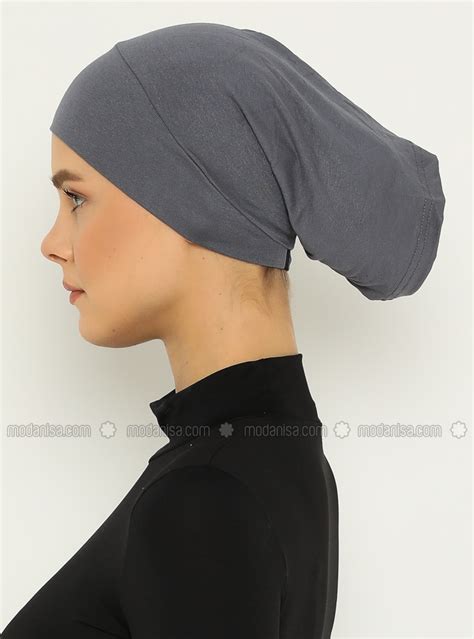 Gris Simple Pratique Bonnet Couvre Chef