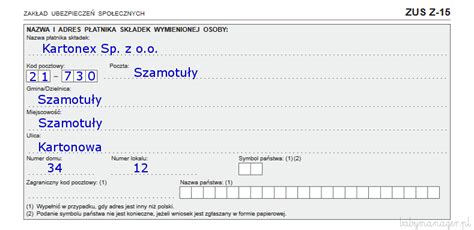 Czarna Magia czyli jak wypełnić ZUS Z 15 wersja 2016