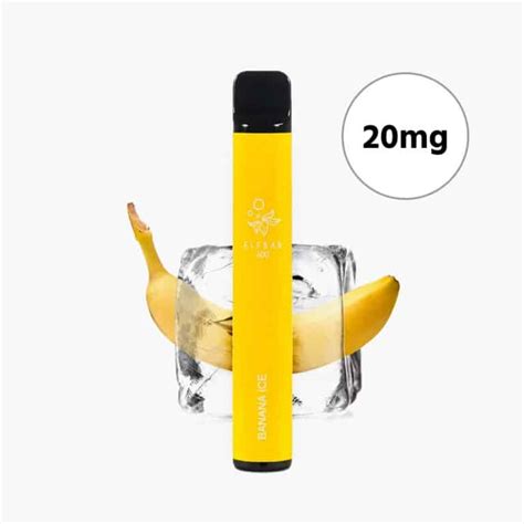 ELF BAR 600 Banana Ice 20mg Banana Iced Vape