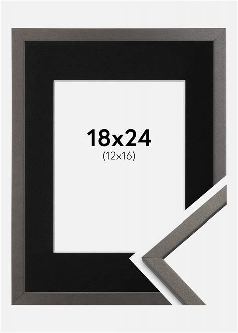 Buy Frame Edsbyn Graphite 18x24 Cm Picture Mount Black 13x17 Cm Here