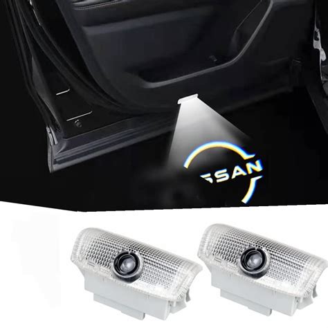 Buy VIEREX Door Logo Light For Nissan Patrol New Emblem Bright Glass