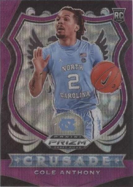 Panini Prizm Draft Picks Crusade Purple Wave Prizm Cole