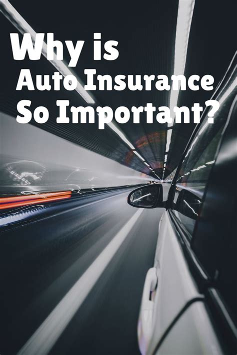 Why Is Auto Insurance So Important Car Insurance Insurance