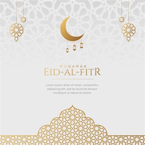 Premium Vector Eid Al Fitr Islamic Arabic White Arabesque Mosaic