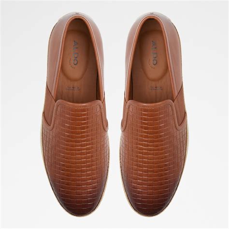 Alpercatas Para Homem Em Pele Cognac ATZARO220001008 ALDO Portugal