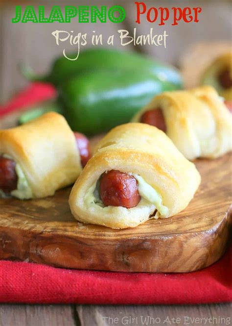 Jalapeno Popper Pigs In A Blanket The Girl Who Ate Everything