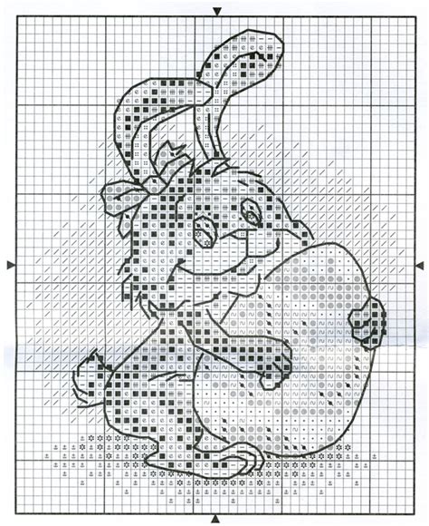 Free Cross Stitch Pattern Easter Bunny DIY 100 Ideas