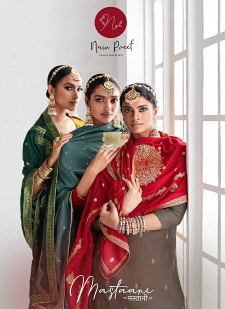 Nain Preet Mastani By Mumtaz Silk Wedding Salwar Suits Catalog The