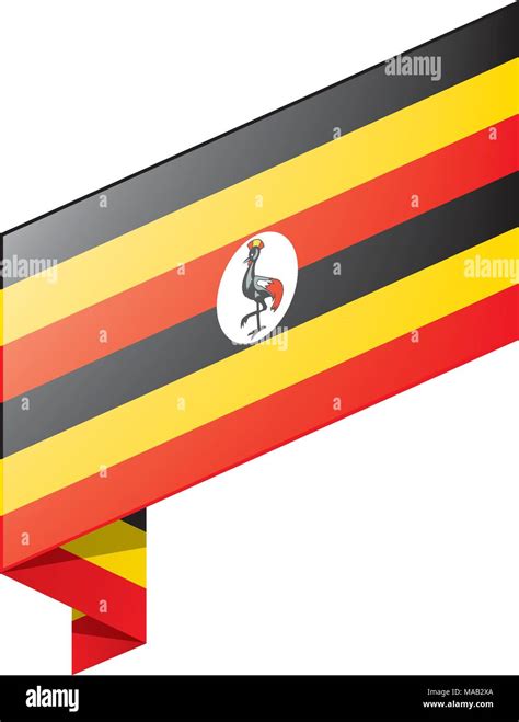 Uganda Flag Vector Illustration Stock Vector Image Art Alamy