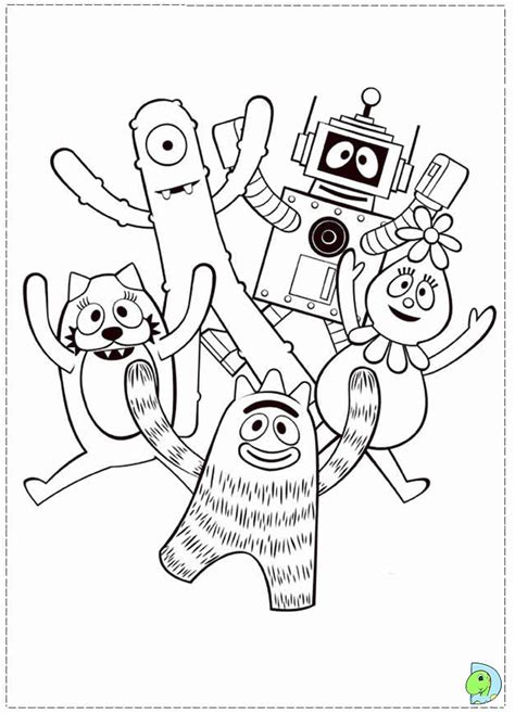 Yo Gabba Gabba!: Coloring Pages & Books - 100% FREE and printable!