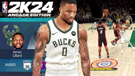 Nba 2k24 Arcade Edition My Career Limitless Range Vs Lillard Part 2