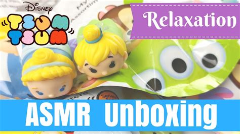 Asmr Tsum Tsum Blind Bags Unboxing Stress Relief Soft Whispers