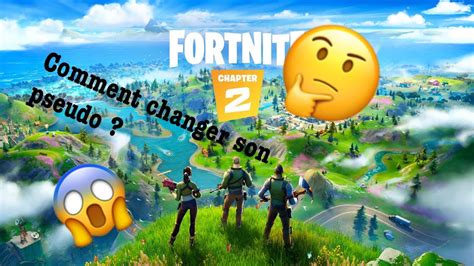 Comment Changer Son Pseudo Fortnite Youtube