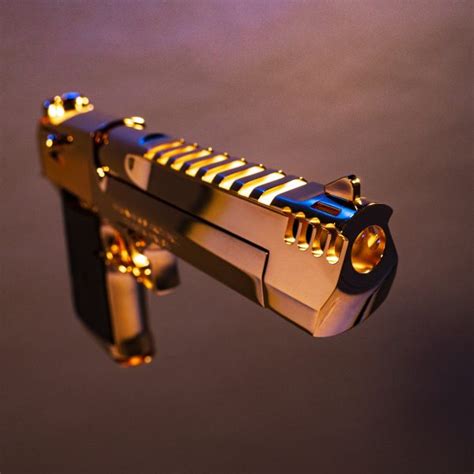 K Gold Plated Desert Eagle Ae Guntickets Spot Gunbros