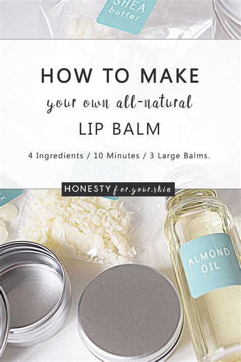 How To Make Lip Balm Thats Natural Gentle And Kind To Your Lips