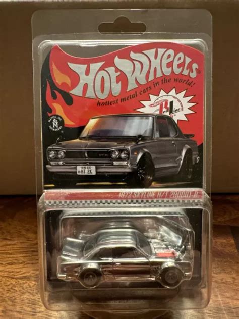 Hot Wheels Rlc Skyline H T Gt R Chrome Eur
