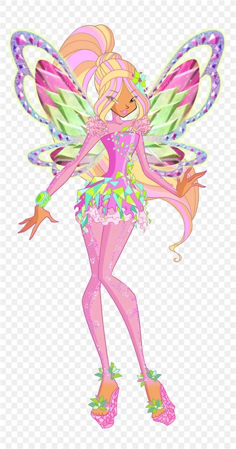 Flora Musa Aisha Tecna Winx Powers Png 1024x1950px Flora Aisha Art