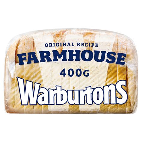 Warburtons Farmhouse Soft Bread 400g White Bread Iceland Foods