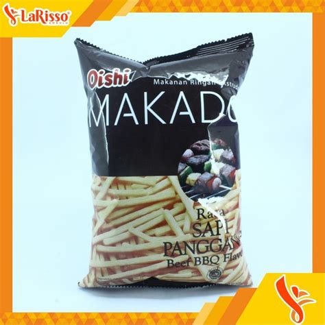 Jual SNACK OISHI MAKADO 70GRAM RASA SAPI PANGGANG Shopee Indonesia