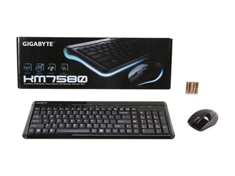 Gigabyte Km Black Function Keys Ghz Wireless Keyboard