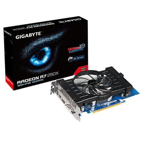 Gigabyte Radeon R7 250x 1gb Gddr5 128bit Gv R725xoc 1gd Gigatron