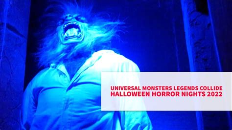 Spoilers Universal Monsters Legends Collide Haunted House At Universals