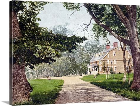 The Wayside Inn Sudbury Massachusetts Vintage Photograph Wall Art ...