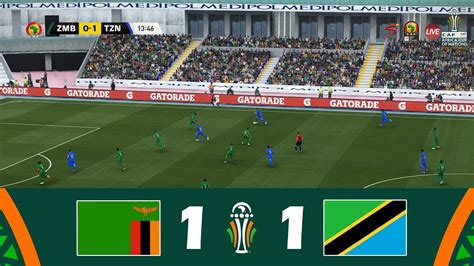 Zambie contre Tanzanie 1 1 Résumé Coupe d Afrique des Nations de la