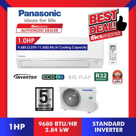 Panasonic Standard Inverter R Aircond Hp Hp Hp Hp Cs