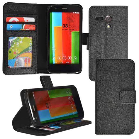 Abacus Motorola Moto G Case Wallet With Flip Cover Credit Card