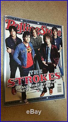 Strokes Rolling Stones Autographed