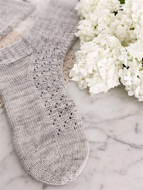 Free Sock Knitting Pattern Simple Dainty Texture Artofit