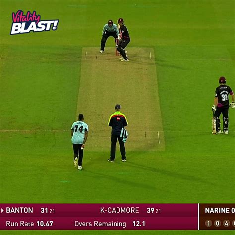 Vitality Blast On Twitter Hope TBanton18 Didn T Damage The Kia Oval