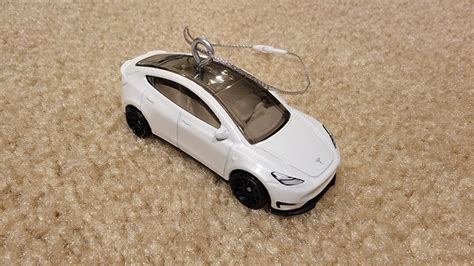 Custom Hotwheels Tesla Model Y Christmas Ornament - Etsy